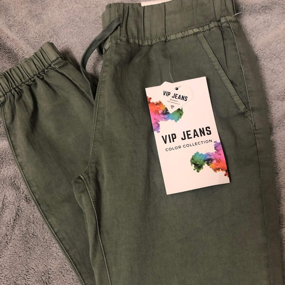 Nothing But Net - Olive Green Joggers 🌙